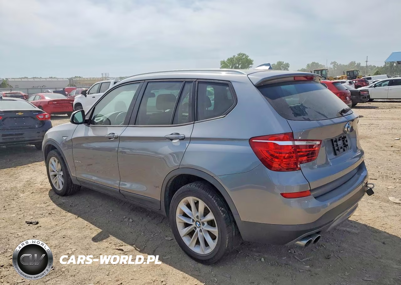 2015 BMW X3 xDrive28I VIN:5UXWX9C58F0D51167 - 2