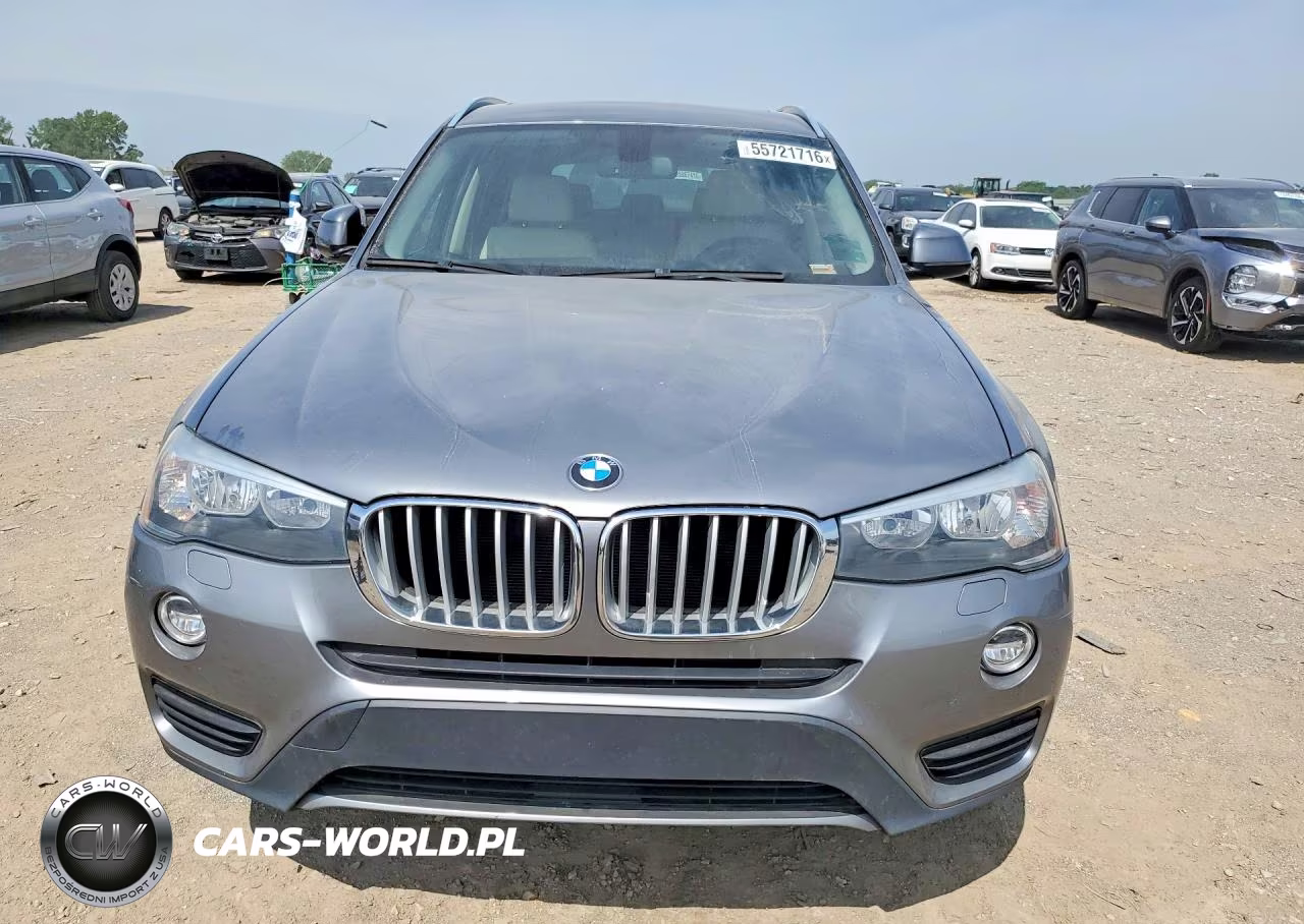 2015 BMW X3 xDrive28I VIN:5UXWX9C58F0D51167 - 5