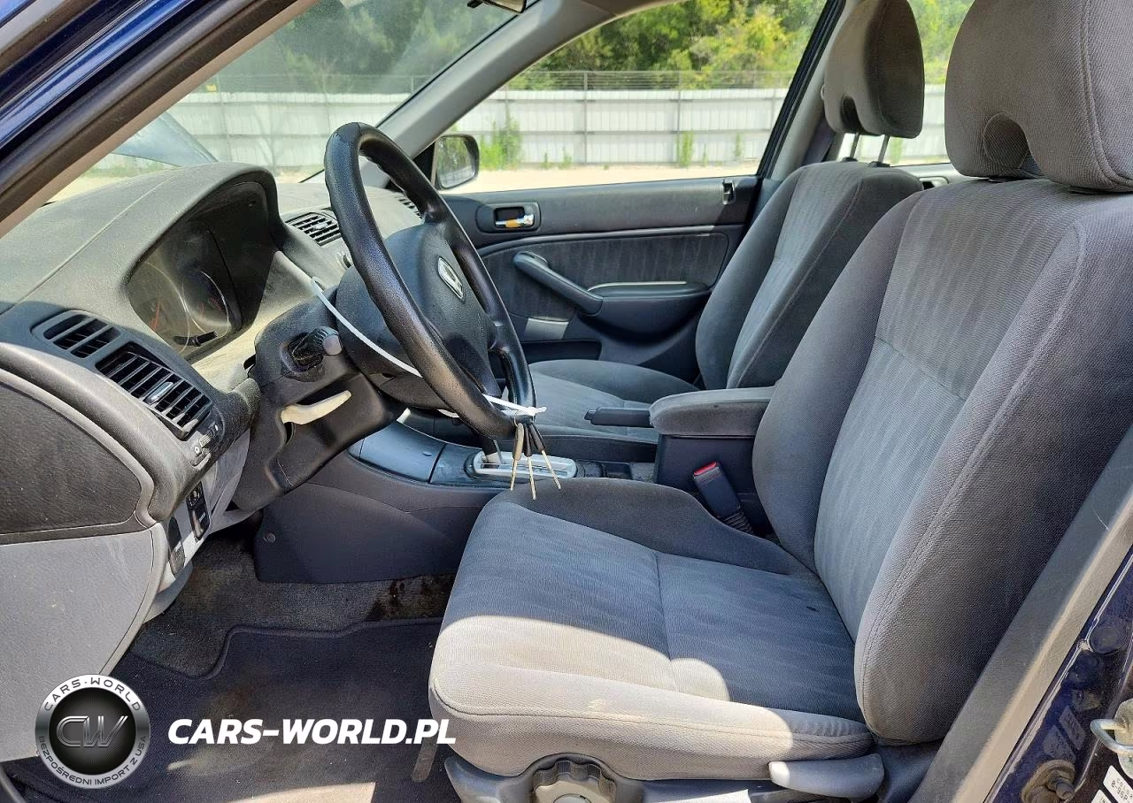 2004 Honda Civic Lx VIN:2HGES16554H587890 - 7