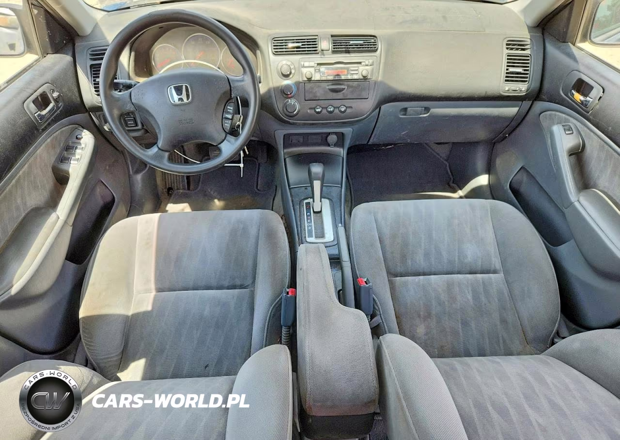 2004 Honda Civic Lx VIN:2HGES16554H587890 - 8