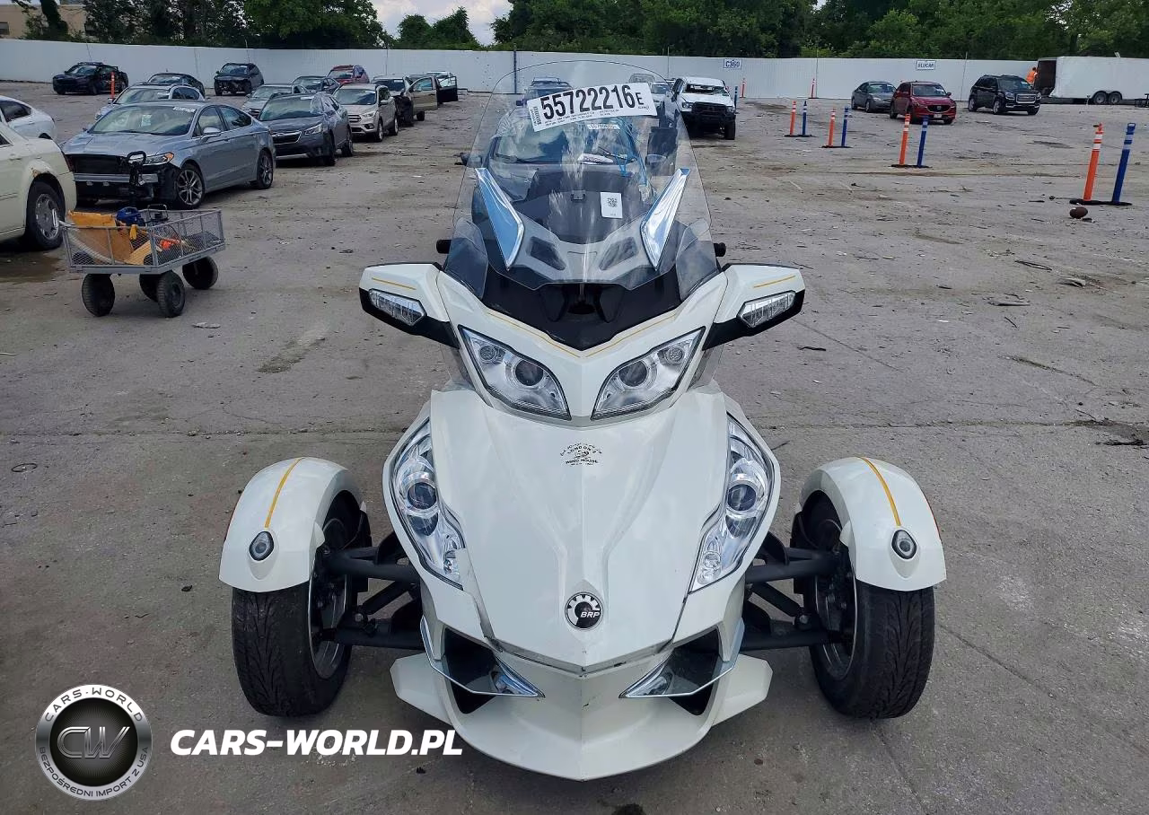 2011 Can-Am Spyder Roadster Rt-Ltd VIN:2BXJBDC10BV001739 - 2