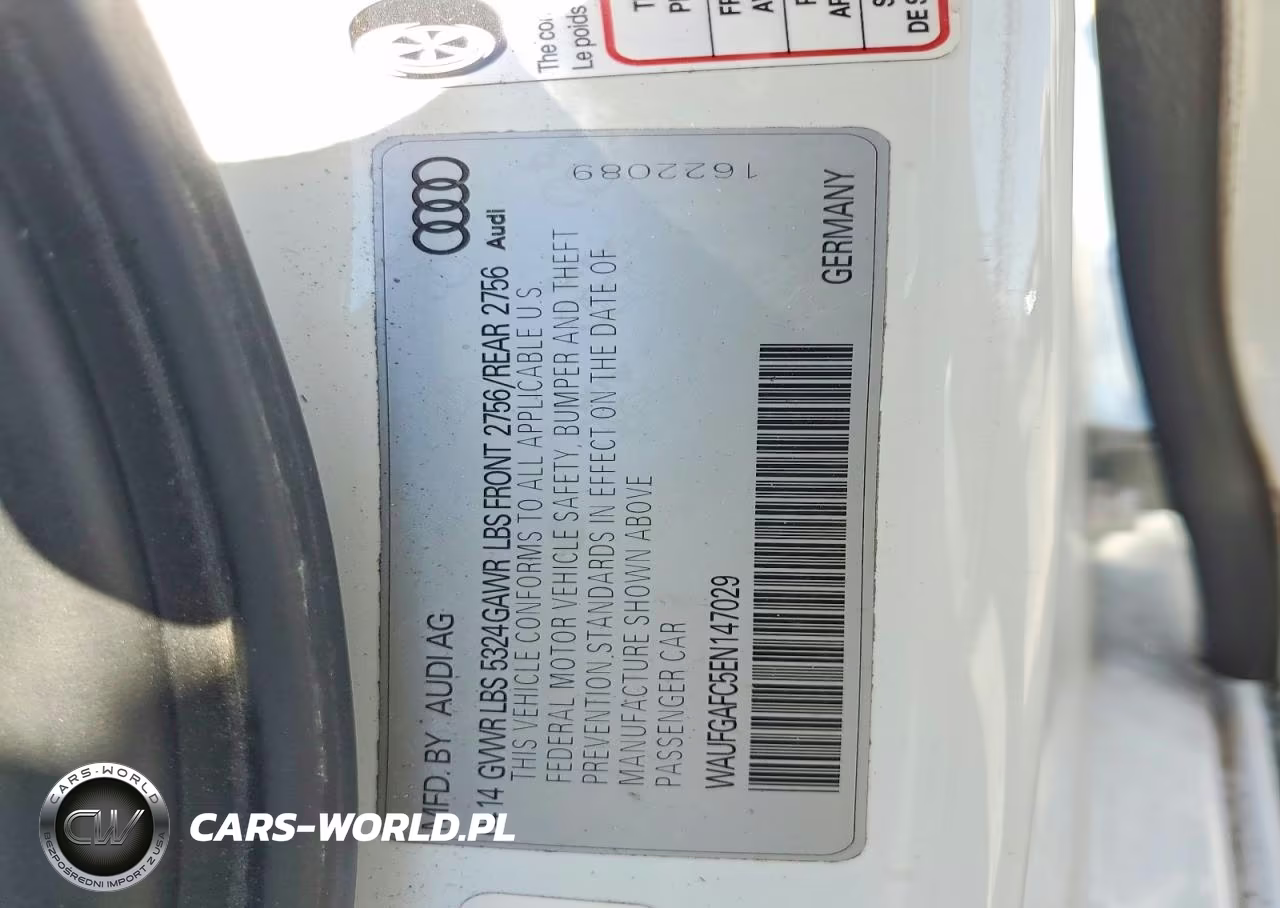 2014 Audi A6 Premium Plus VIN:WAUFGAFC5EN147029 - 12