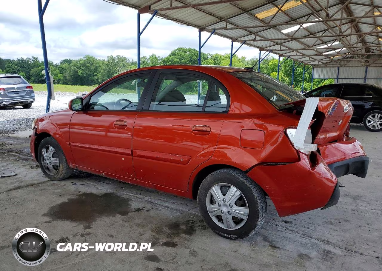 2010 Kia Rio Base VIN:KNADH4A39A6640309 - 2