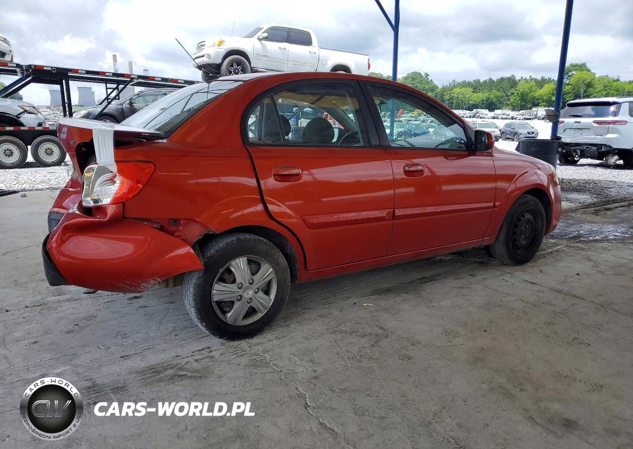 2010 Kia Rio Base VIN:KNADH4A39A6640309 - 3
