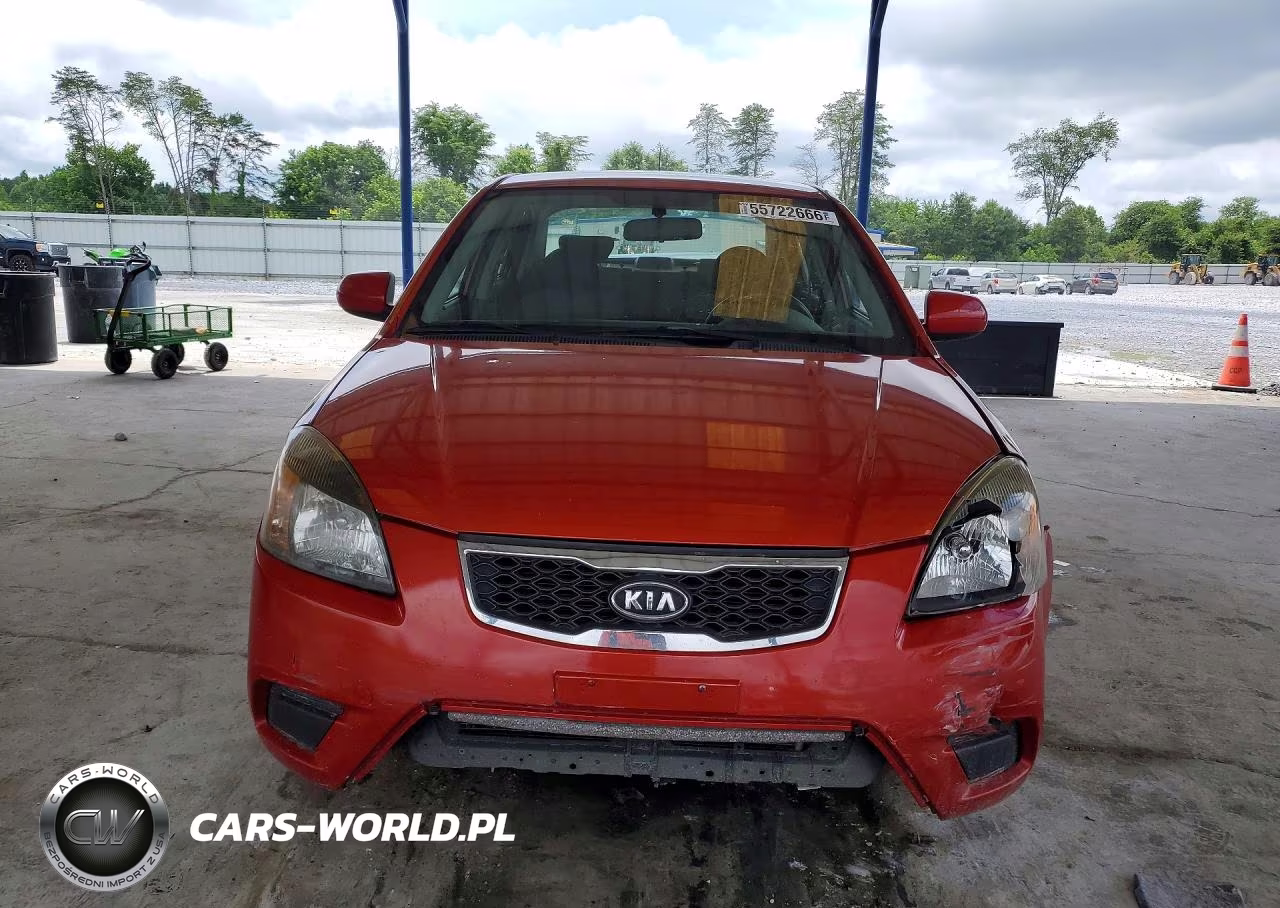 2010 Kia Rio Base VIN:KNADH4A39A6640309 - 5