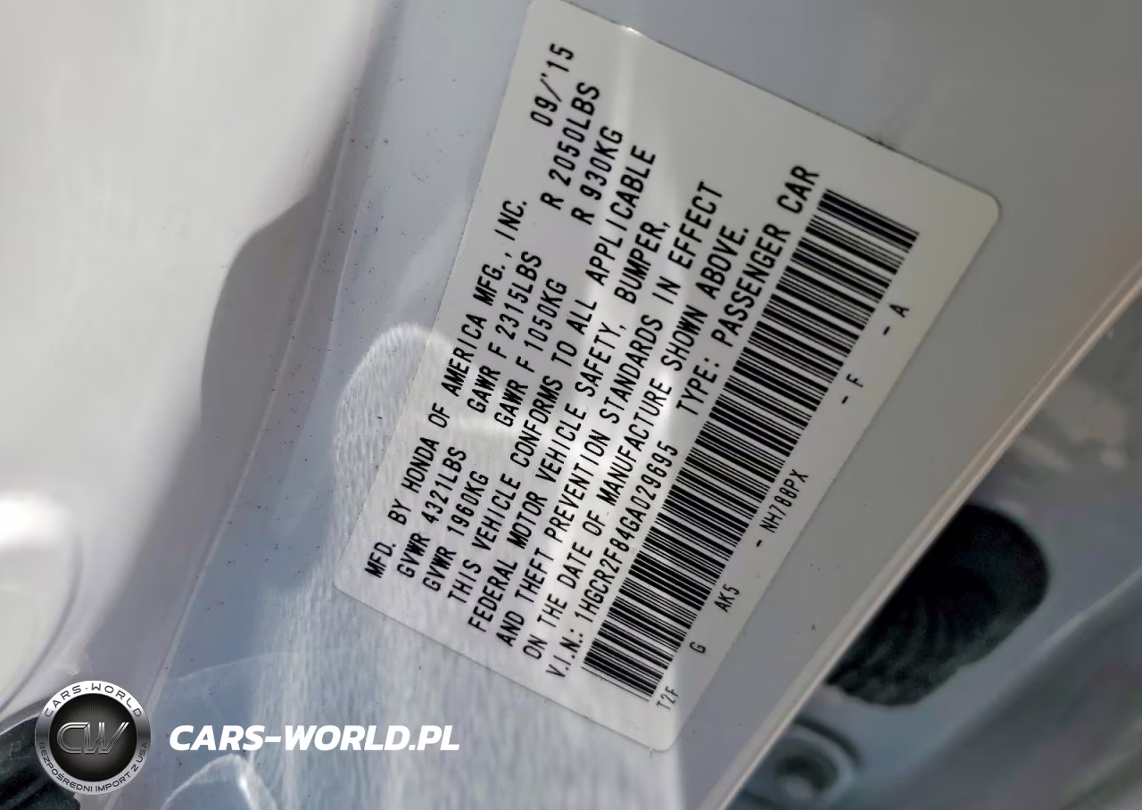 2016 Honda Accord Exl VIN:1HGCR2F84GA029695 - 13
