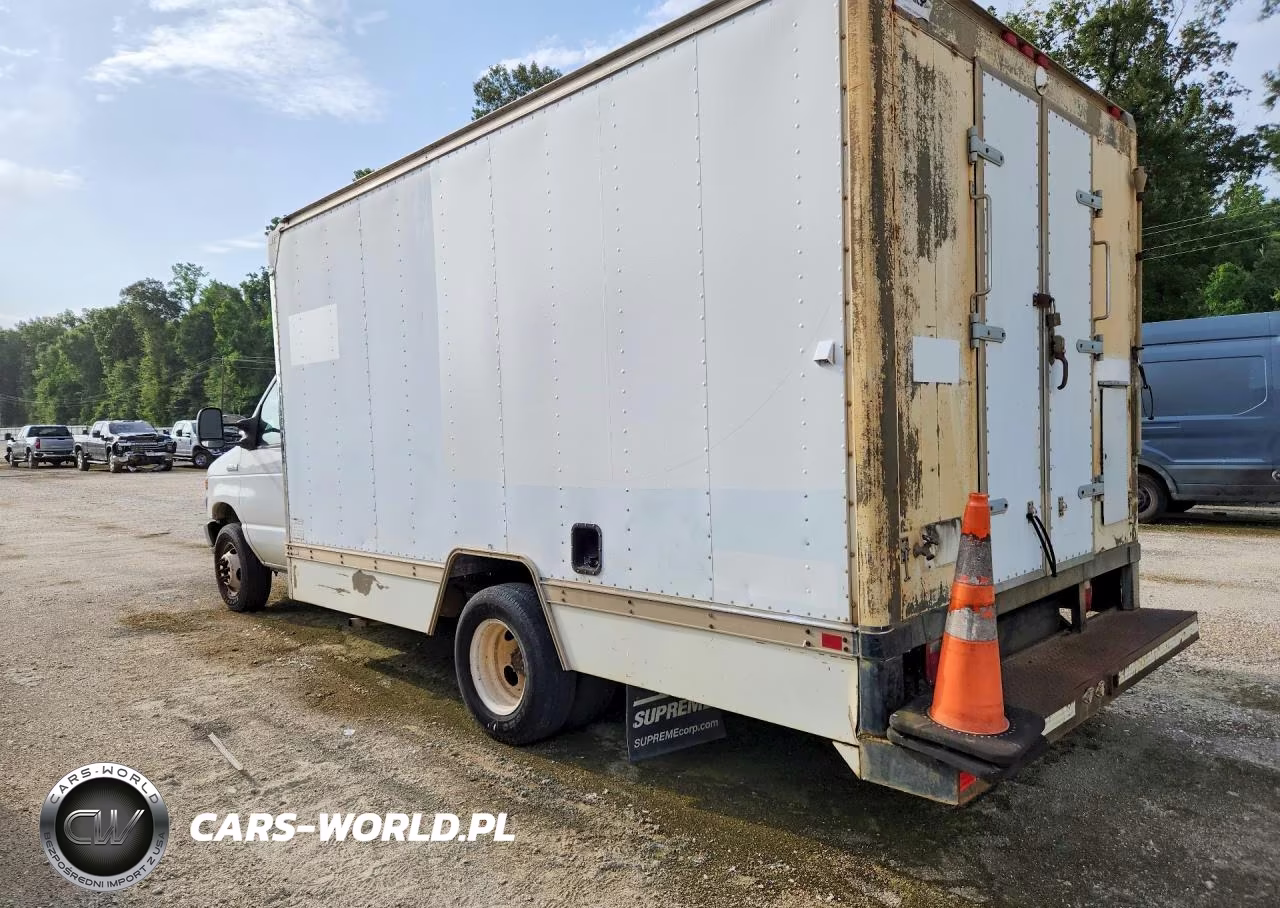 2008 Ford E450 Box Truck VIN:1FDXE45S58DB57900 - 2