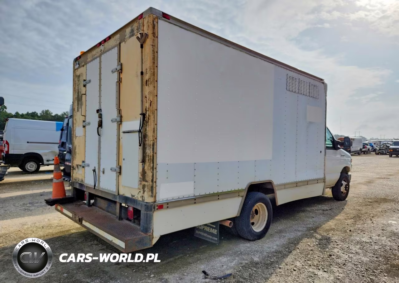 2008 Ford E450 Box Truck VIN:1FDXE45S58DB57900 - 3