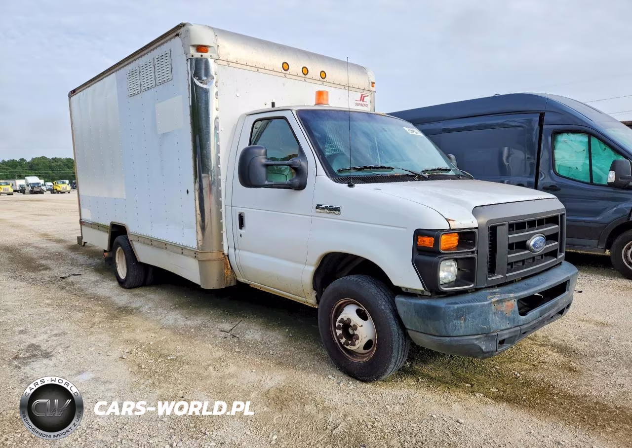 2008 Ford E450 Box Truck VIN:1FDXE45S58DB57900 - 4
