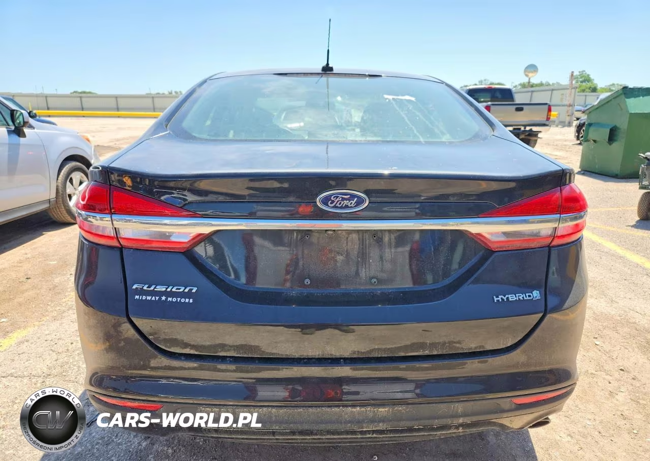2018 Ford Fusion S Hybrid VIN:3FA6P0UU5JR122072 - 6