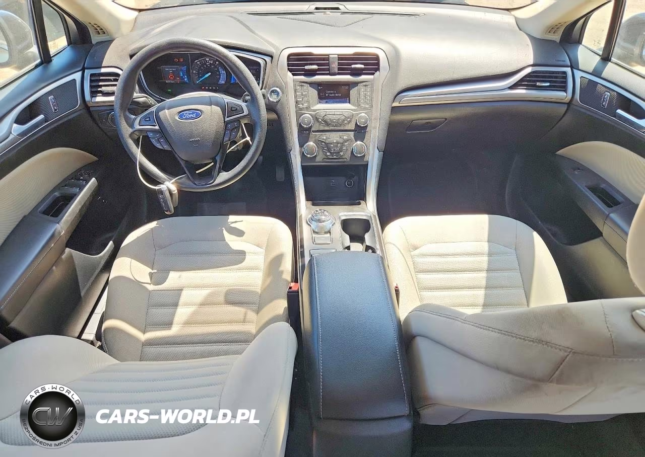 2018 Ford Fusion S Hybrid VIN:3FA6P0UU5JR122072 - 8
