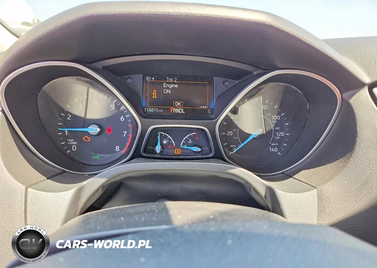 2015 Ford Focus Se VIN:1FADP3K28FL307295 - 9