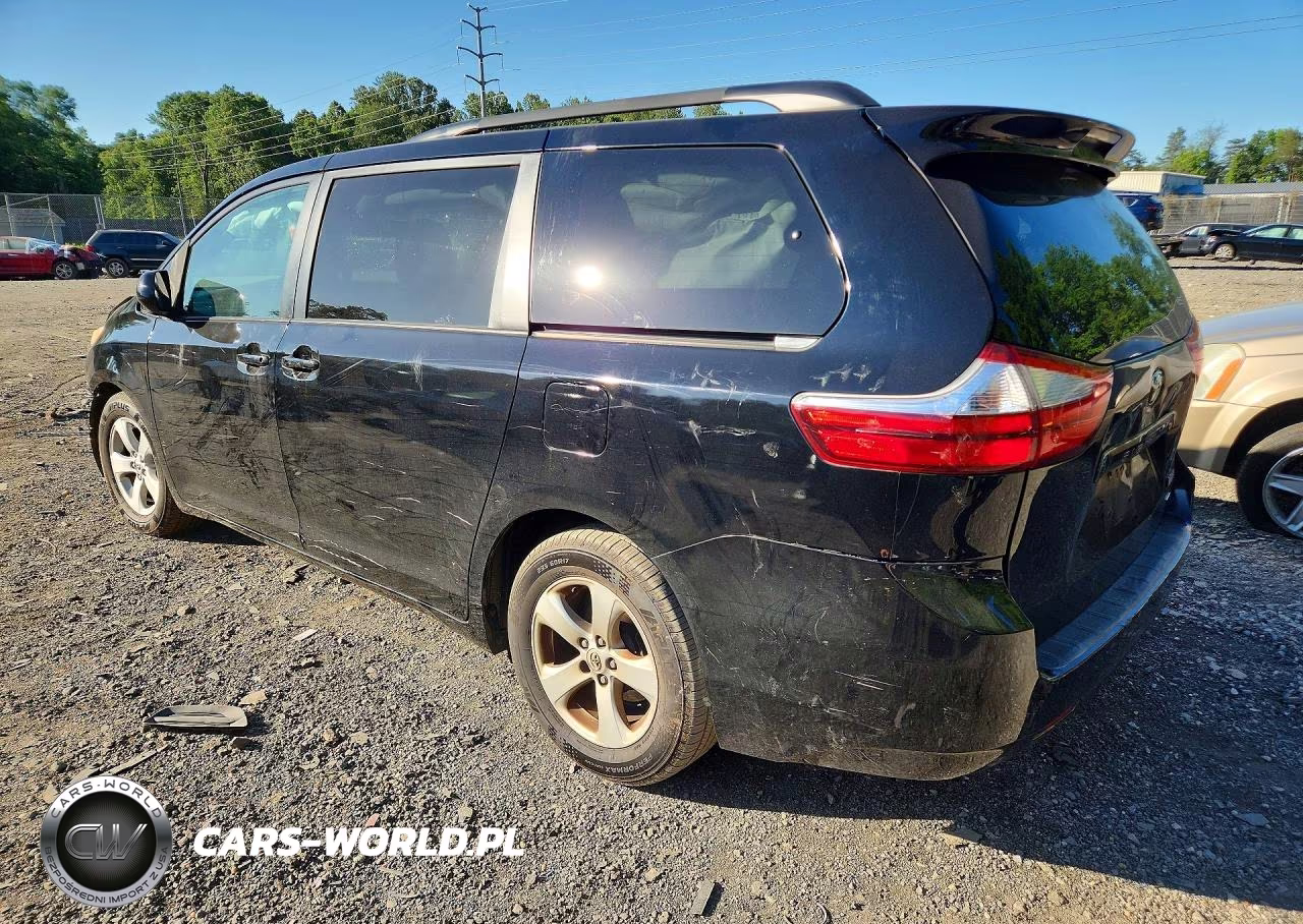 2015 Toyota Sienna Le VIN:5TDKK3DC9FS577026 - 2