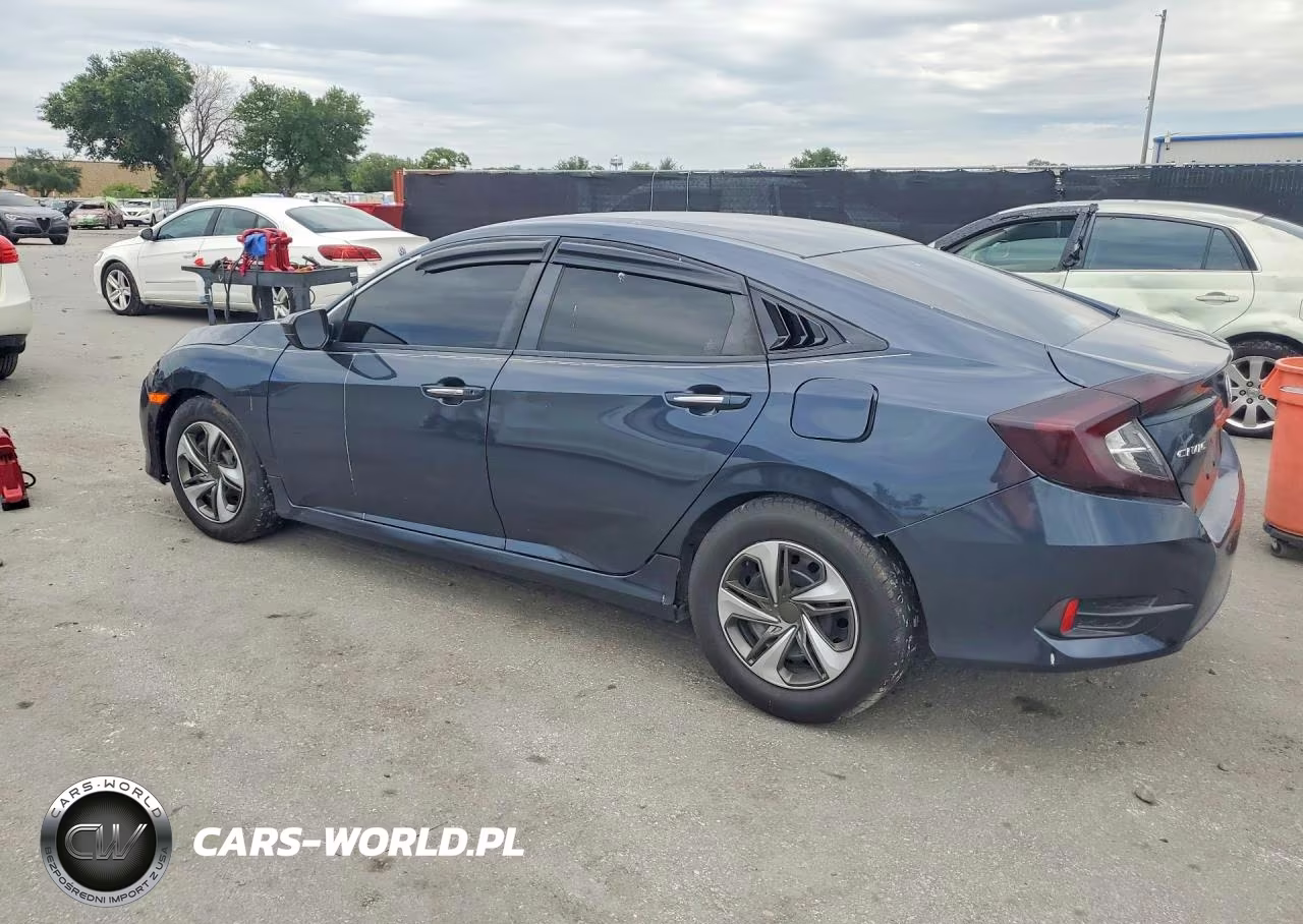 2016 Honda Civic Lx VIN:19XFC2F52GE024527 - 2