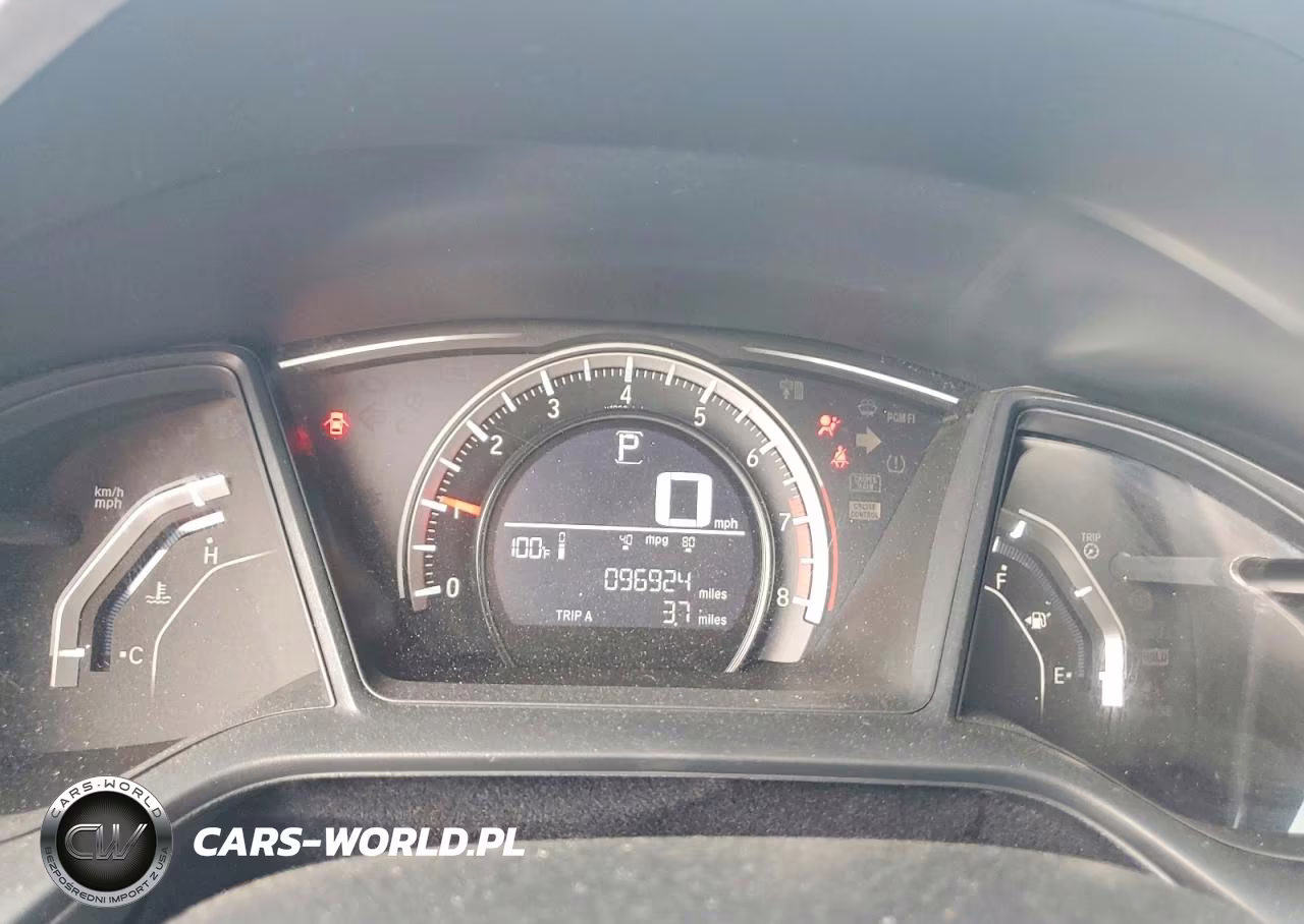 2016 Honda Civic Lx VIN:19XFC2F52GE024527 - 9