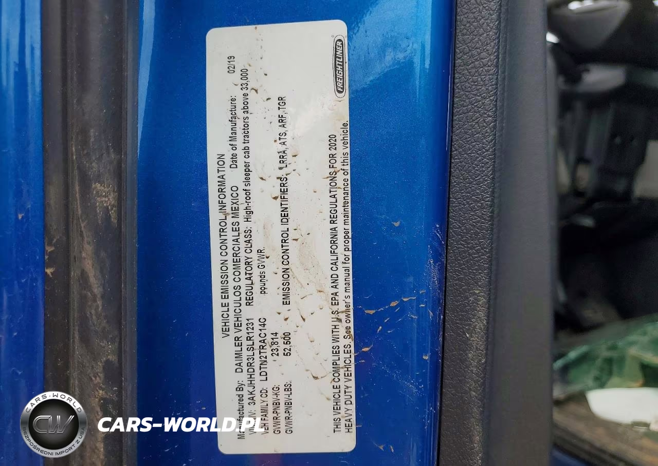 2020 Freightliner Cascadia 126 VIN:3AKJHHDR3LSLR1231 - 10
