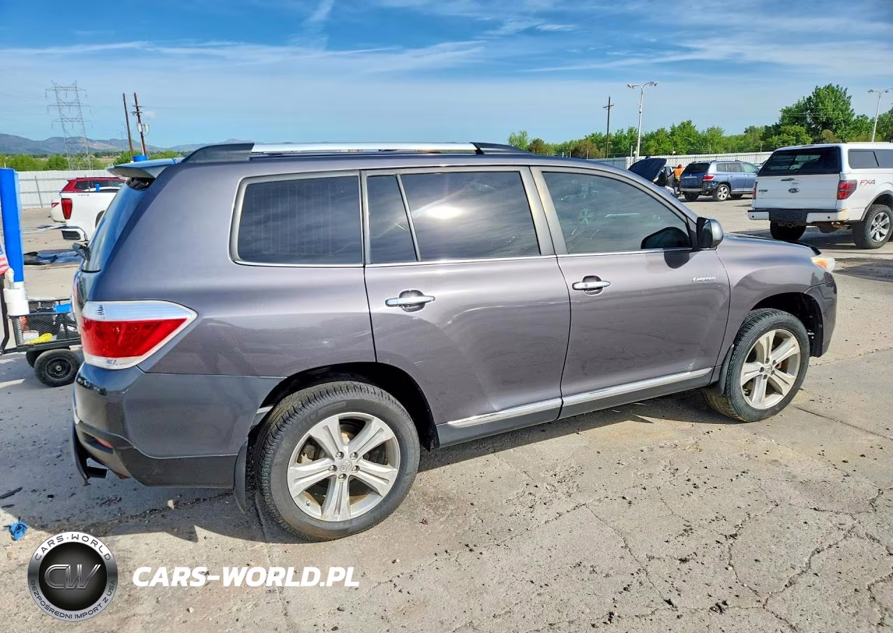 2012 Toyota Highlander Limited VIN:5TDDK3EH1CS133041 - 3
