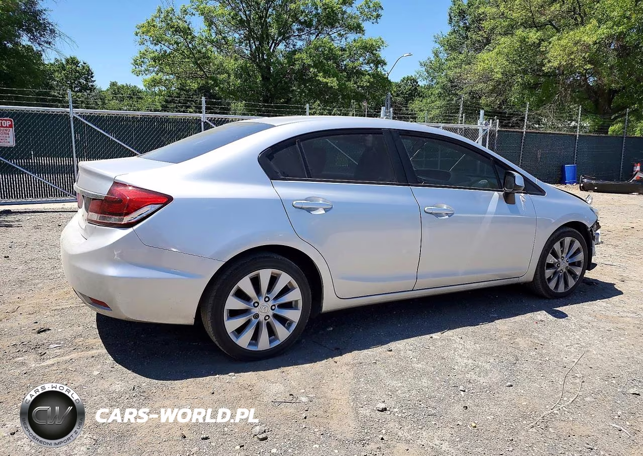 2013 Honda Civic Lx VIN:2HGFB2F54DH566846 - 3