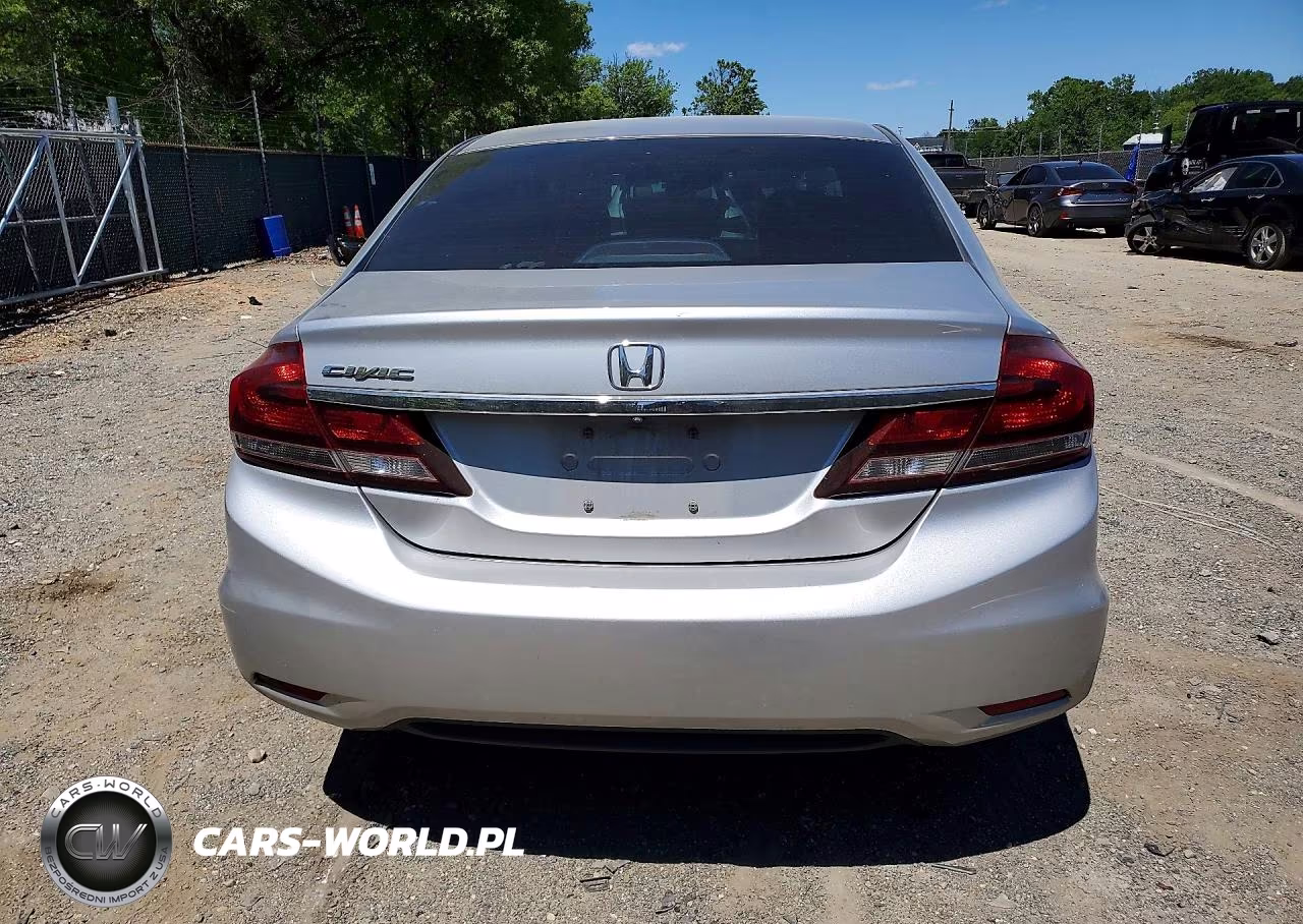 2013 Honda Civic Lx VIN:2HGFB2F54DH566846 - 6