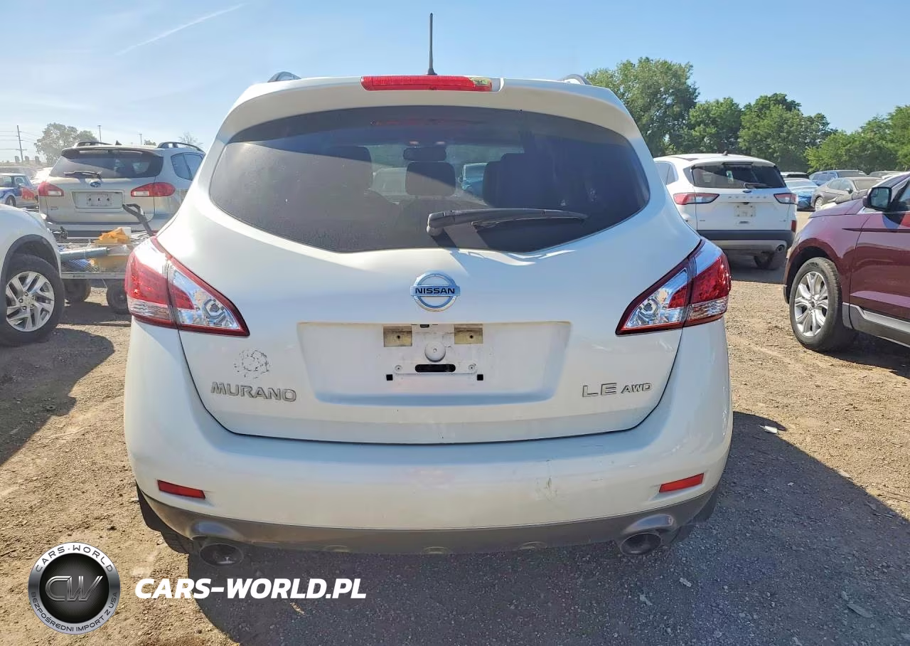 2012 Nissan Murano S VIN:JN8AZ1MW6CW230839 - 6