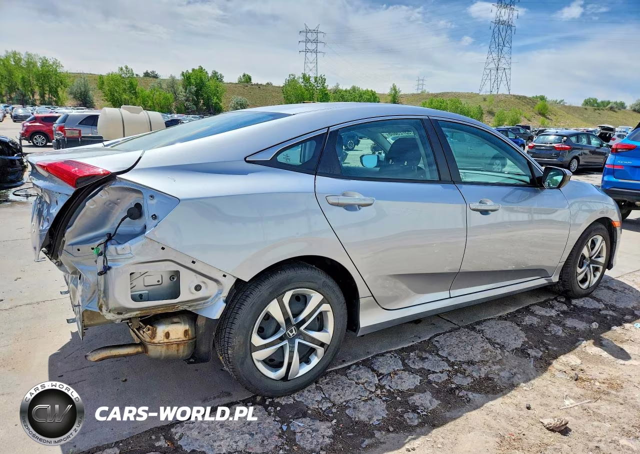 2018 Honda Civic Lx VIN:2HGFC2F55JH601175 - 3