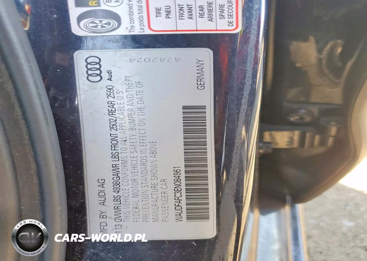 2014 Audi A6 Premium Plus VIN:WAUDFAFC3EN084961 - 12