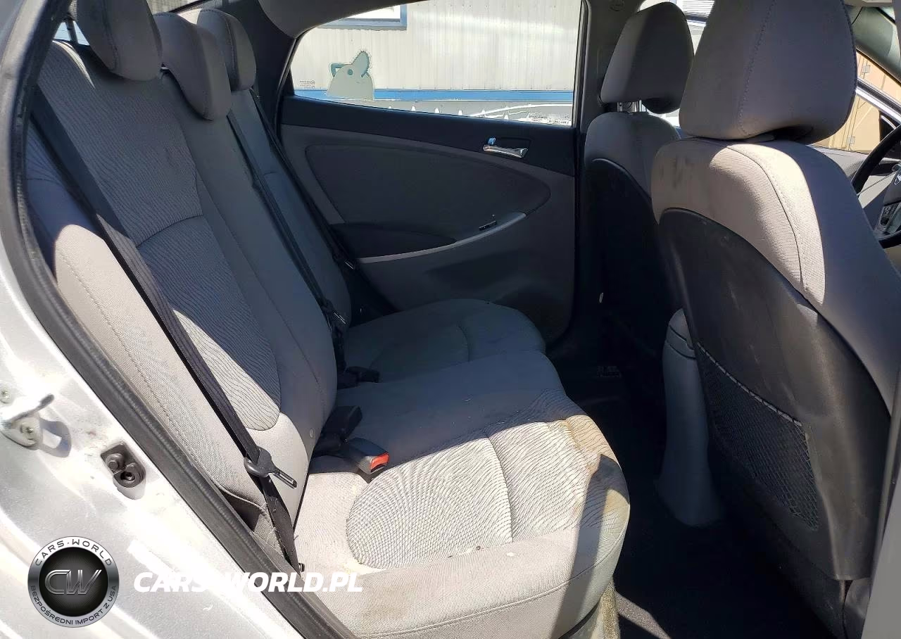 2014 Hyundai Accent Gls VIN:KMHCU4AEXEU587726 - 10