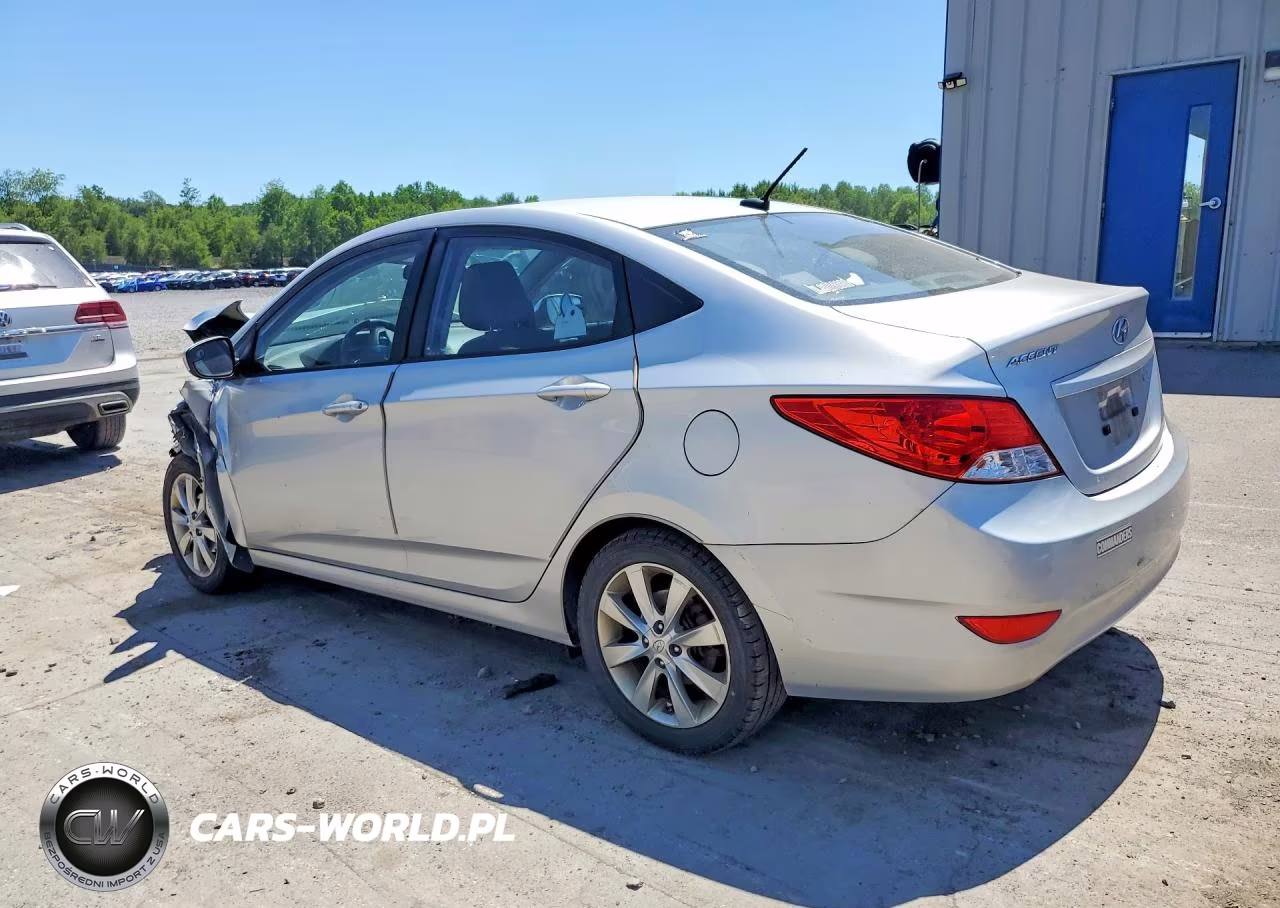 2014 Hyundai Accent Gls VIN:KMHCU4AEXEU587726 - 2