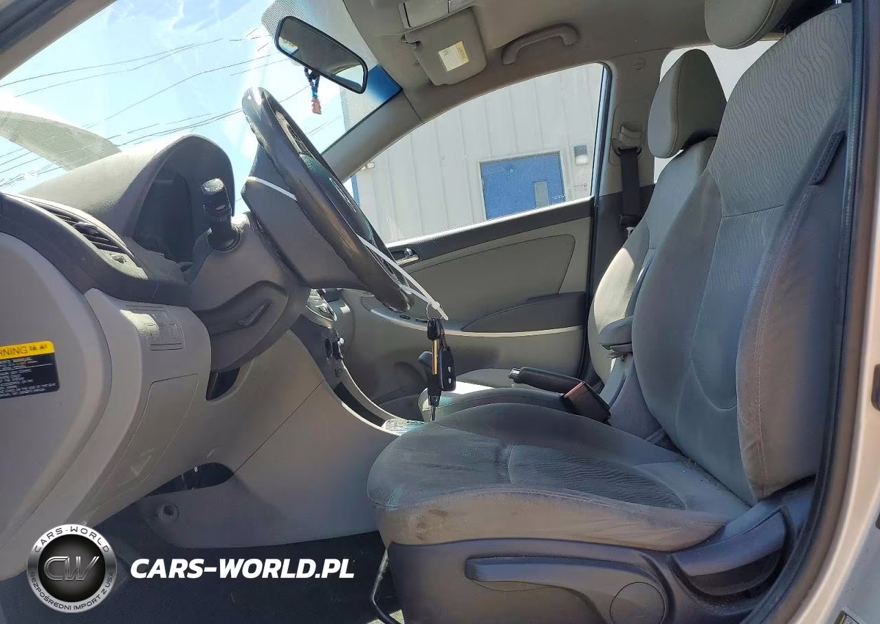 2014 Hyundai Accent Gls VIN:KMHCU4AEXEU587726 - 7