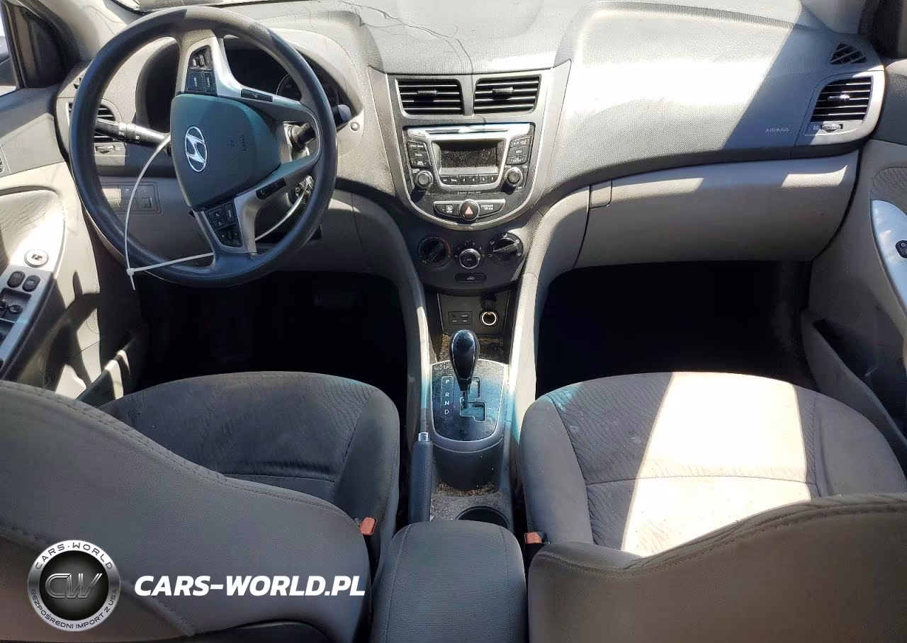 2014 Hyundai Accent Gls VIN:KMHCU4AEXEU587726 - 8