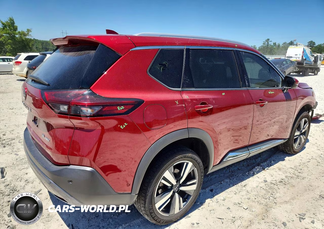 2023 Nissan Rogue Sl VIN:5N1BT3CB7PC800040 - 3