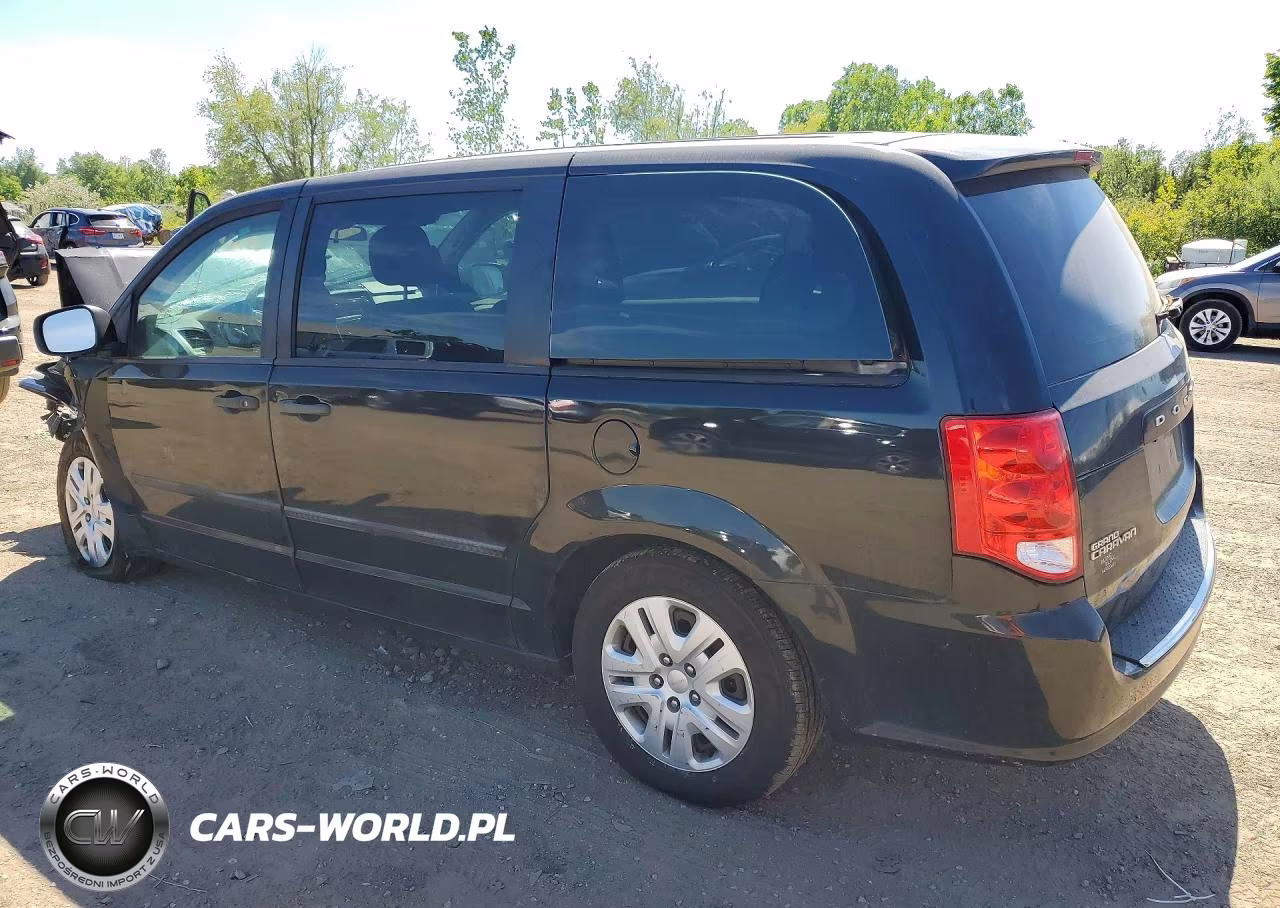 2015 Dodge Grand Caravan Se VIN:2C4RDGBG2FR616053 - 2