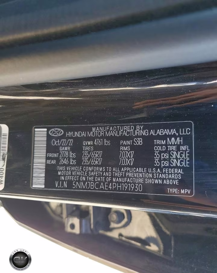 2023 Hyundai Tucson Sel VIN:5NMJBCAE4PH191930 - 13