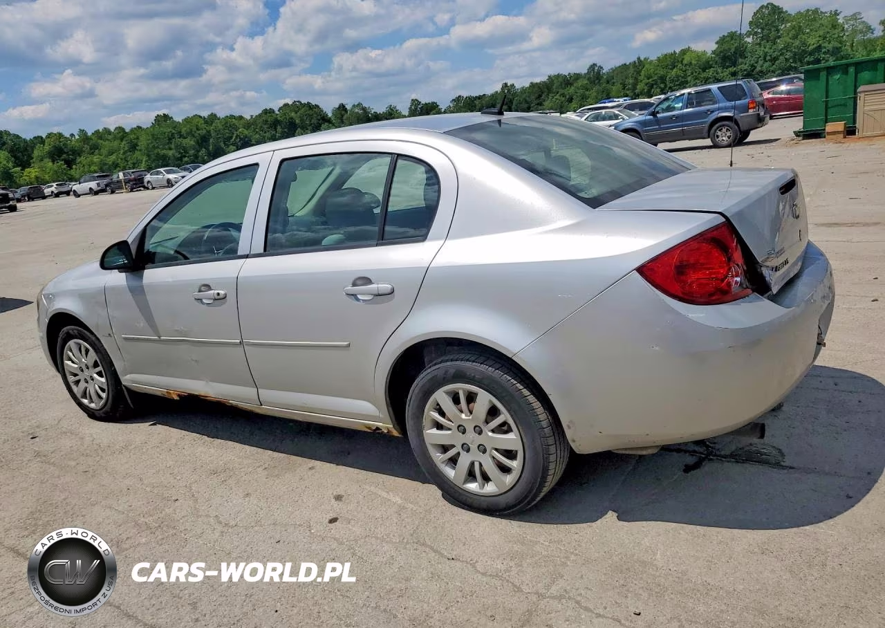 2009 Chevrolet Cobalt Ls VIN:1G1AS58H697147989 - 2