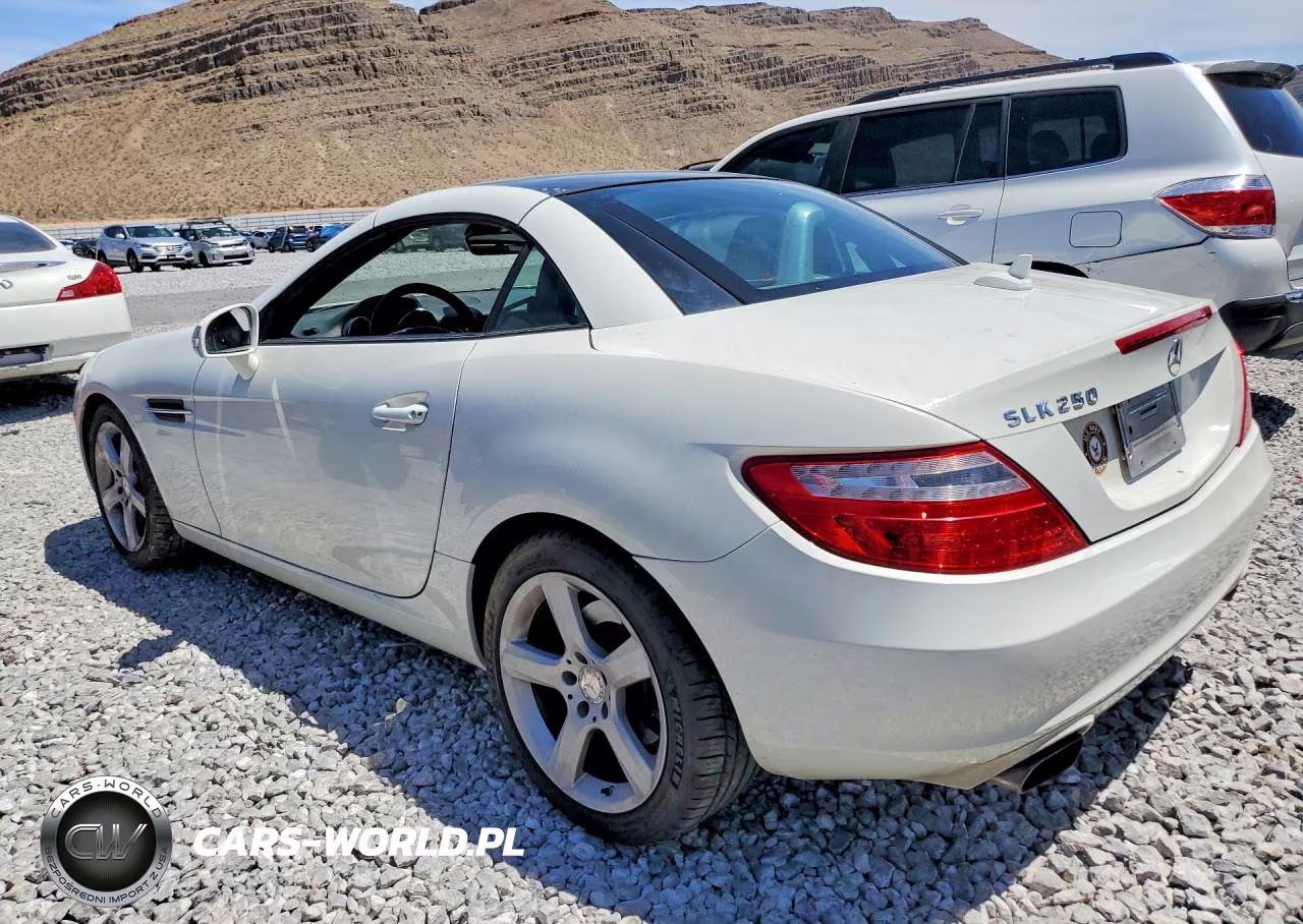 2013 Mercedes-Benz Slk 250 VIN:WDDPK4HA6DF059978 - 2