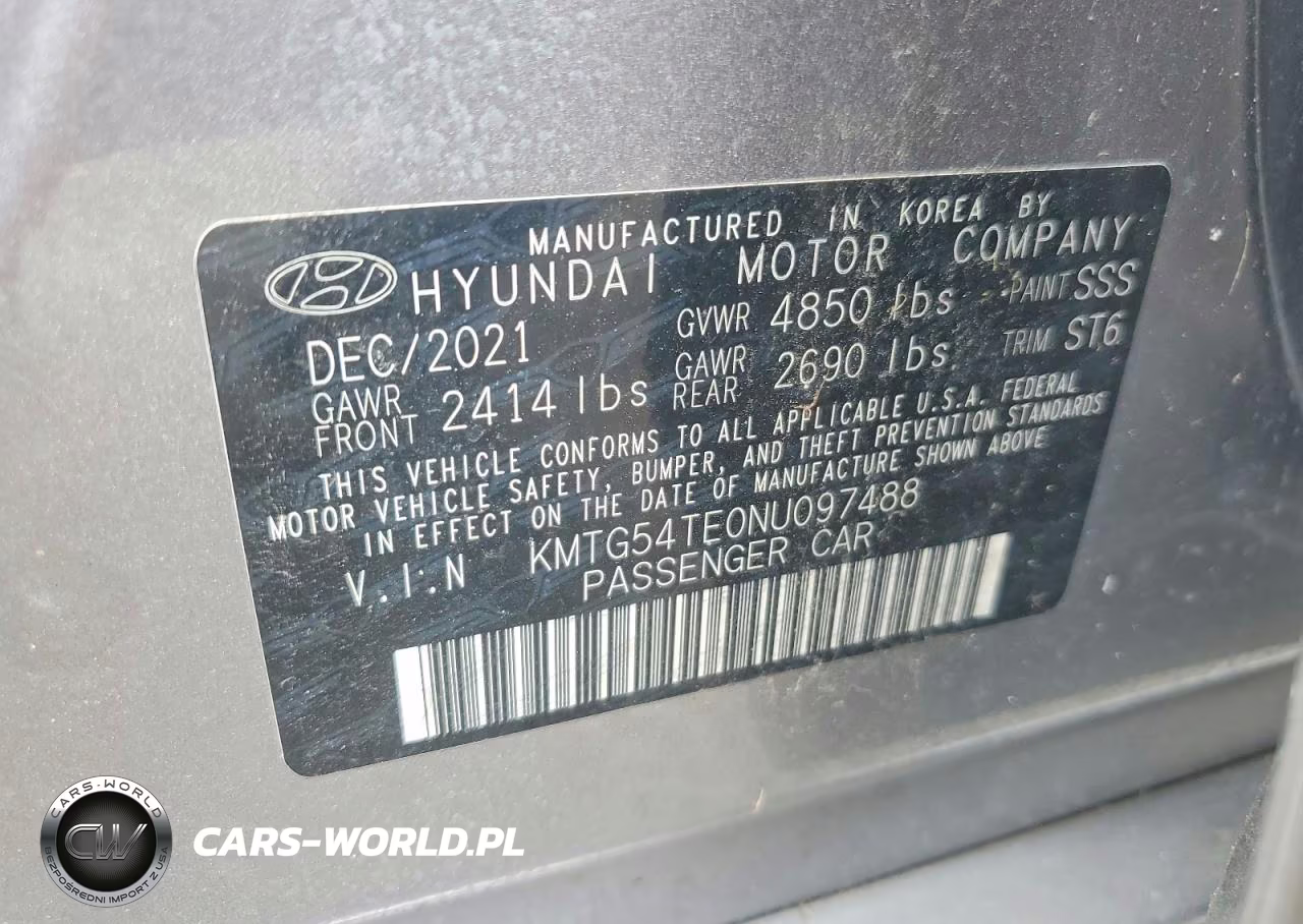 2022 Genesis G70 3.3T Standard VIN:KMTG54TE0NU097488 - 12