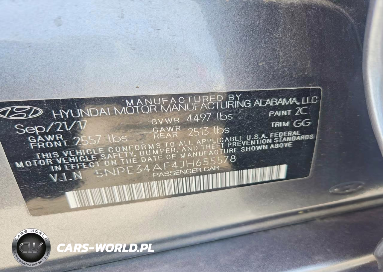 2018 Hyundai Sonata VIN:5NPE34AF4JH655578 - 12