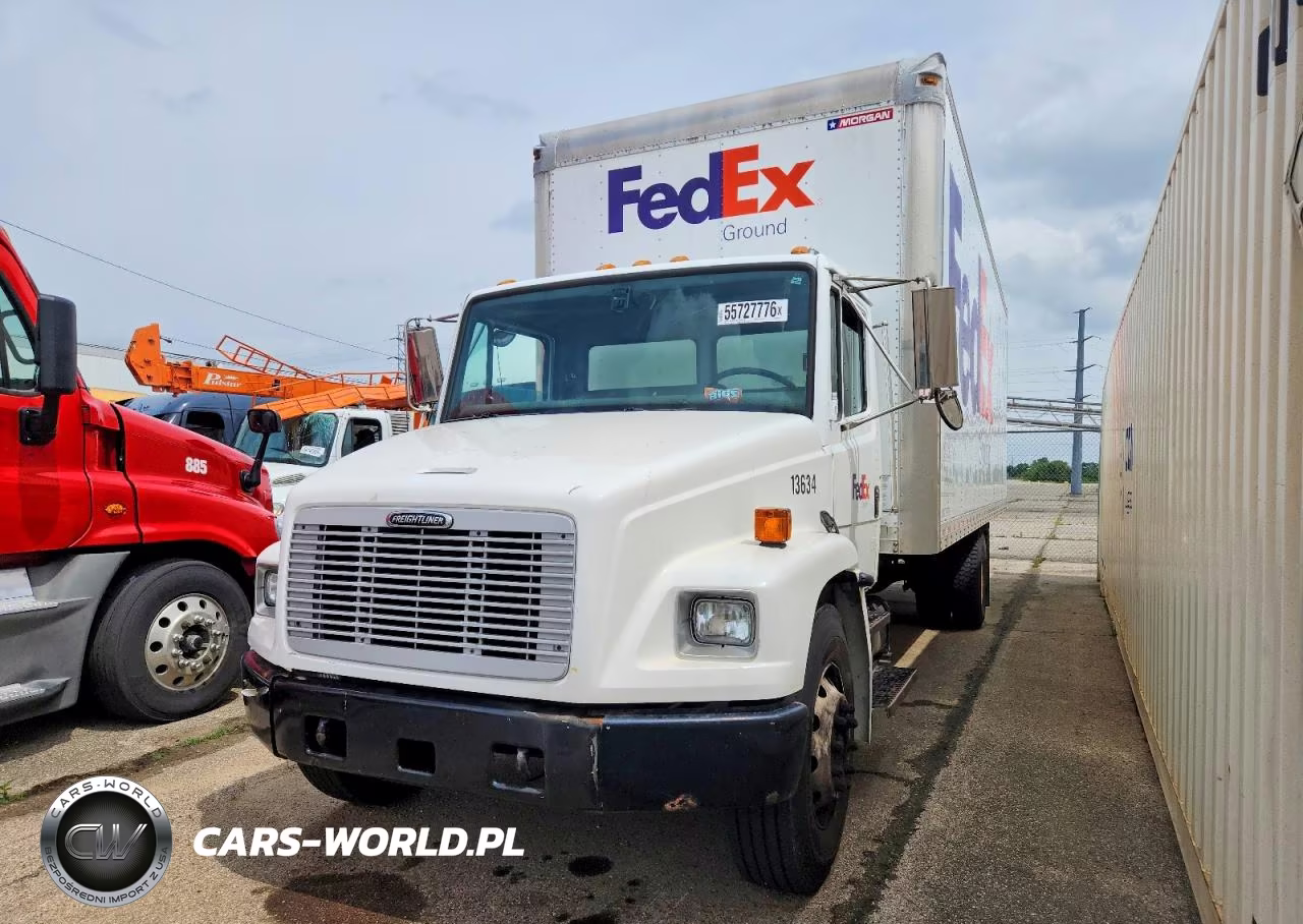 1998 Freightliner Fl60 Box Truck VIN:1FV3GFAC3WH936648 - 2