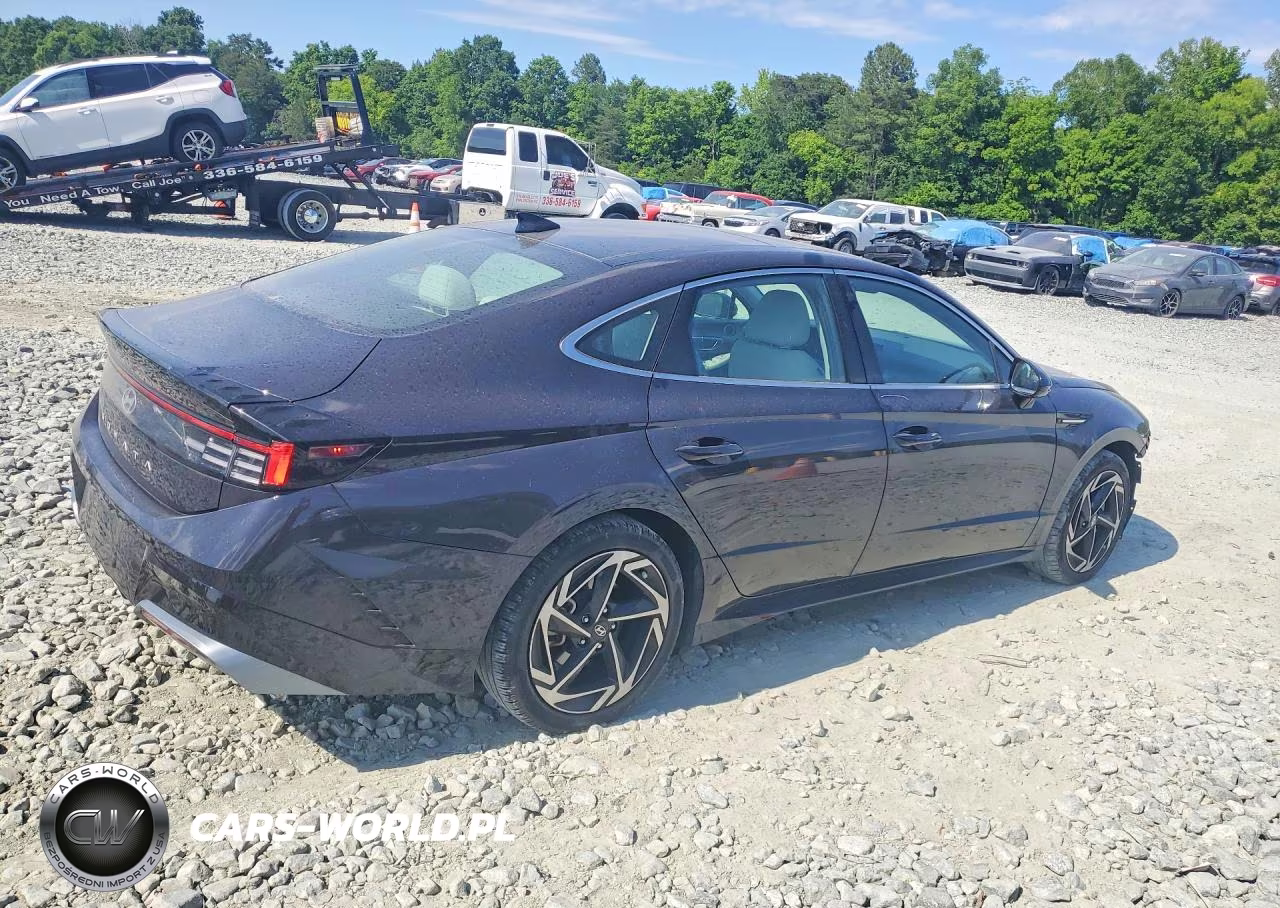 2024 Hyundai Sonata Sel VIN:KMHL14JA2RA352184 - 3