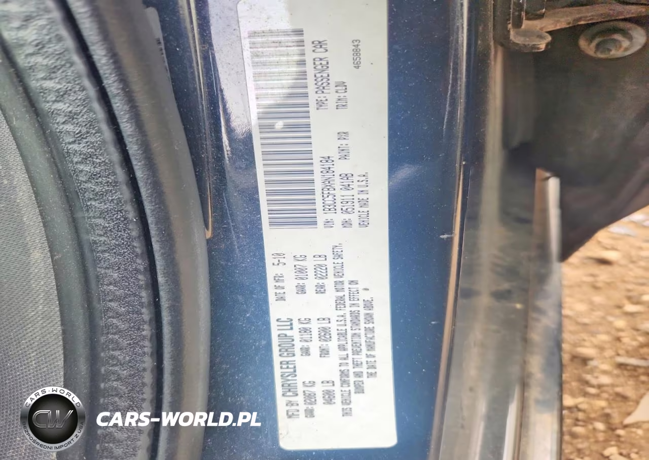 2010 Dodge Avenger R VIN:1B3CC5FBXAN184184 - 12