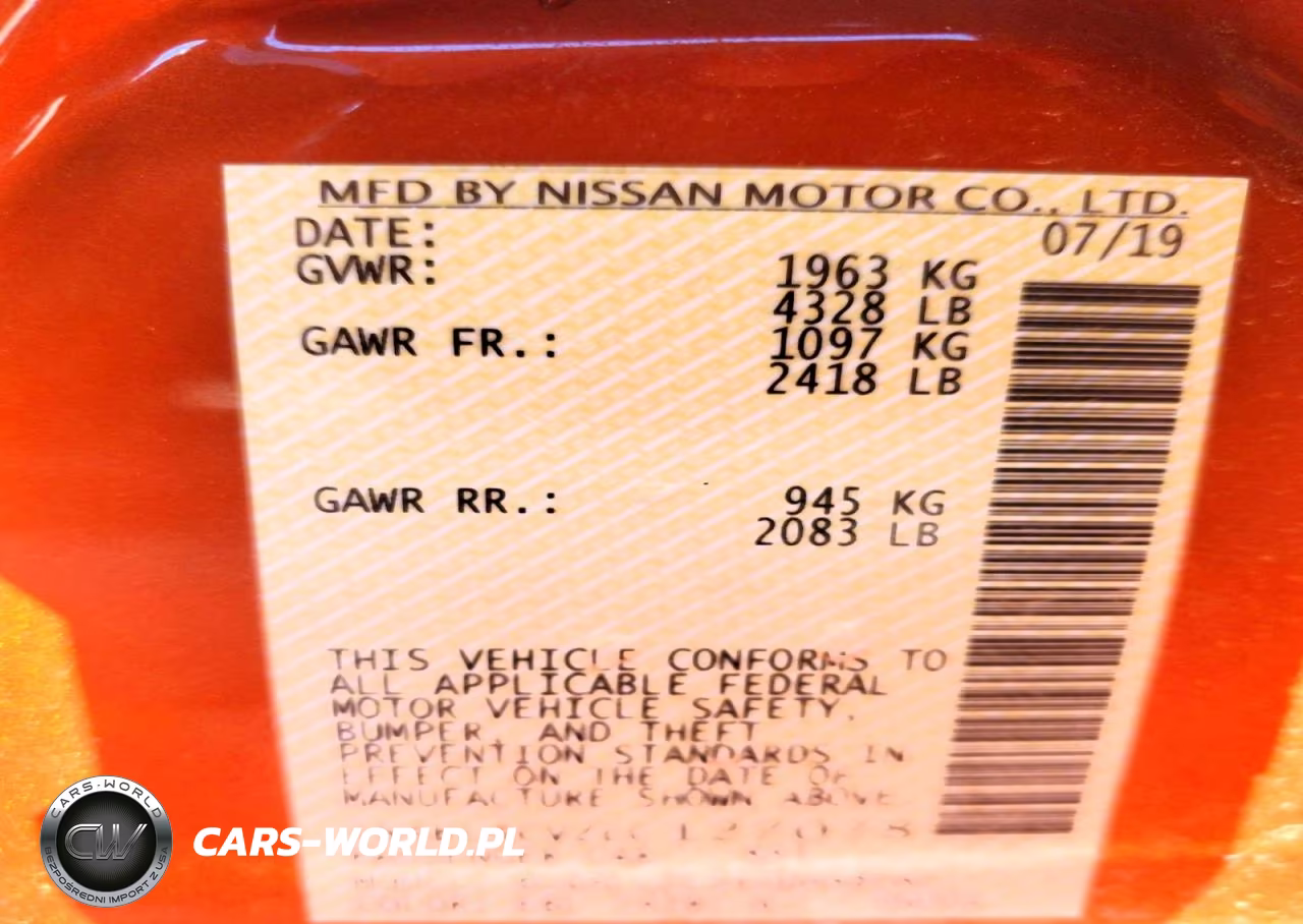 2020 Nissan Altima Sr VIN:1N4BL4CV2LC127078 - 12