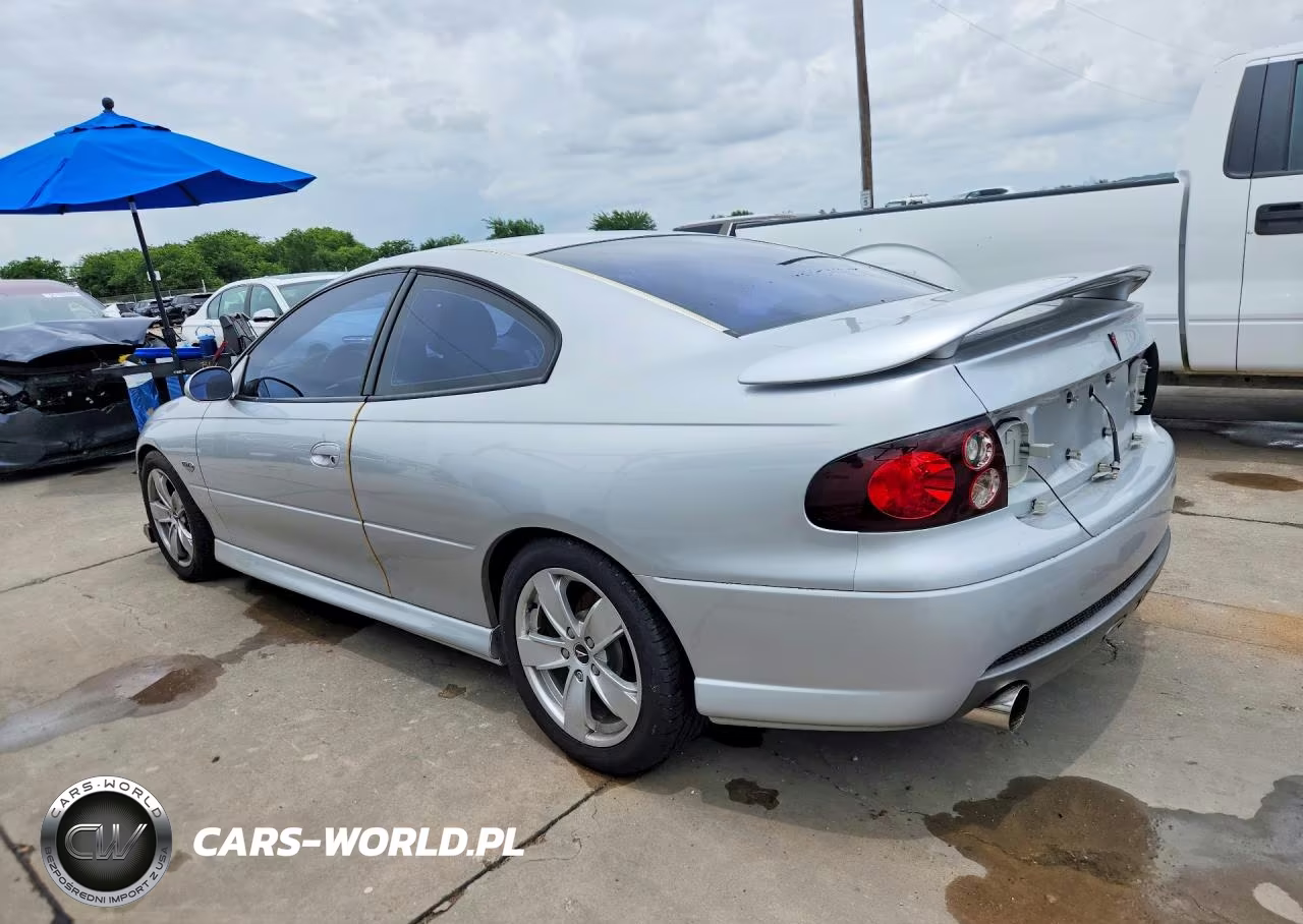 2005 Pontiac Gto VIN:6G2VX12U25L406771 - 2