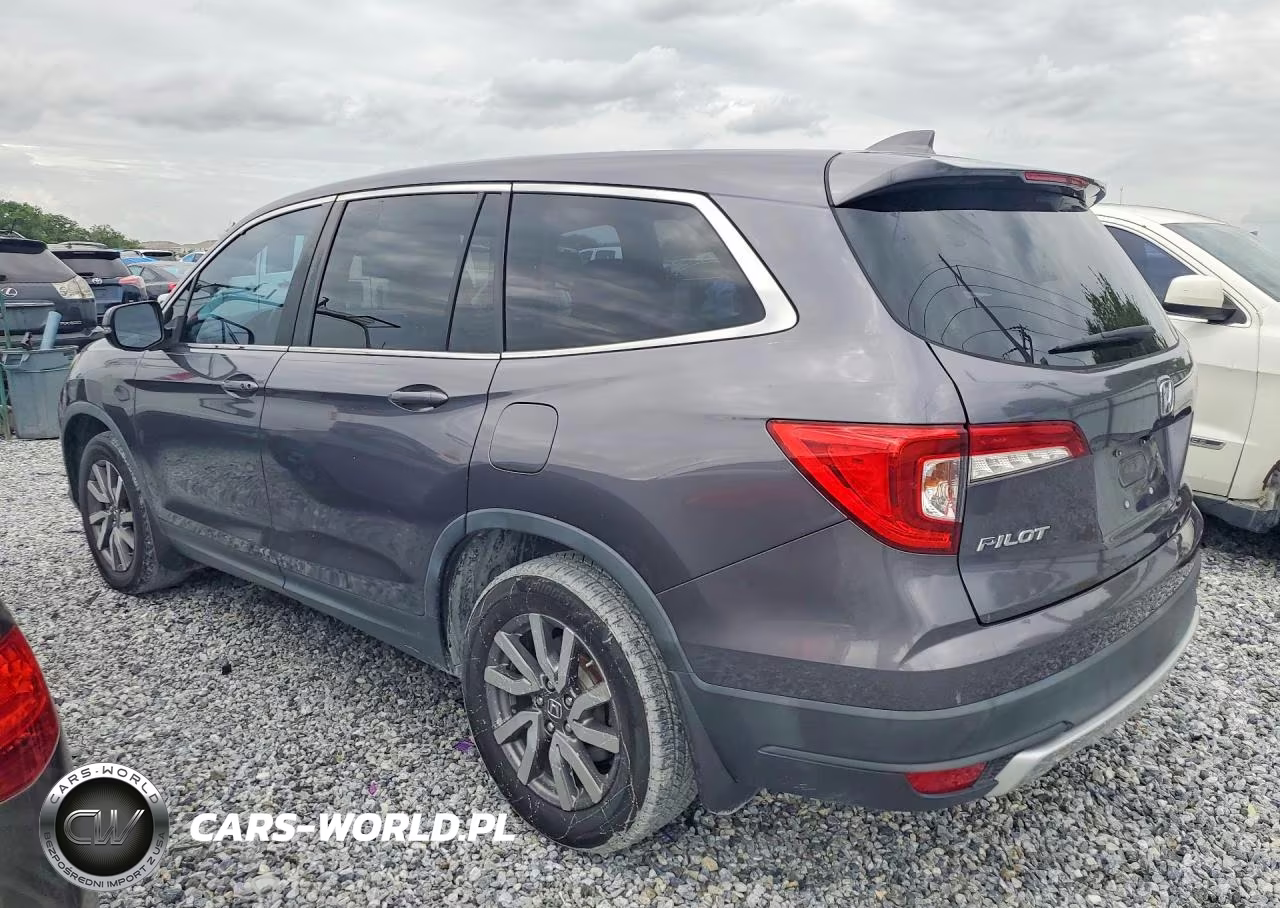 2019 Honda Pilot Exl VIN:5FNYF5H50KB013382 - 2
