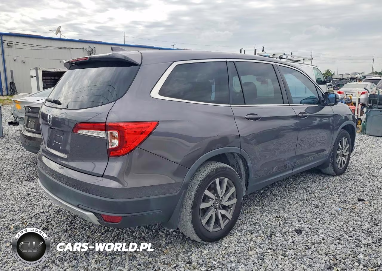2019 Honda Pilot Exl VIN:5FNYF5H50KB013382 - 3