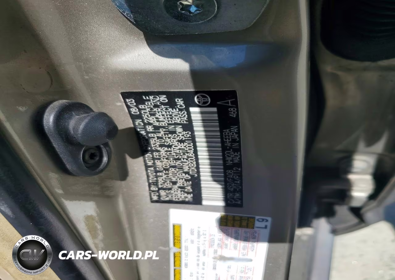 2004 Toyota Prius Base VIN:JTDKB20U840001193 - 12