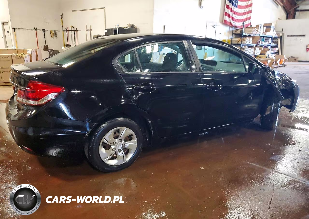 2014 Honda Civic Lx VIN:19XFB2F52EE003404 - 3
