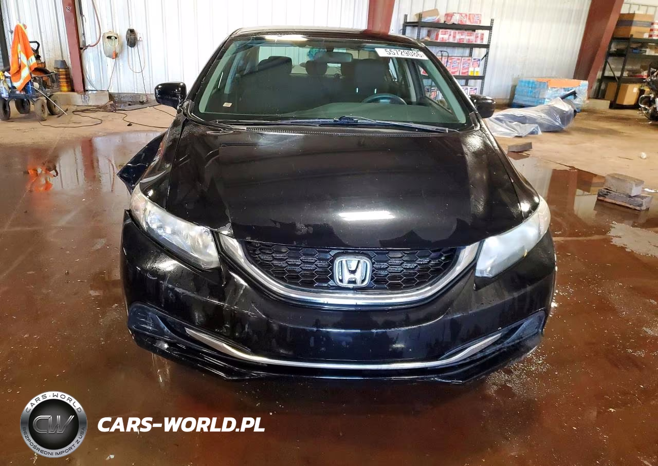 2014 Honda Civic Lx VIN:19XFB2F52EE003404 - 5