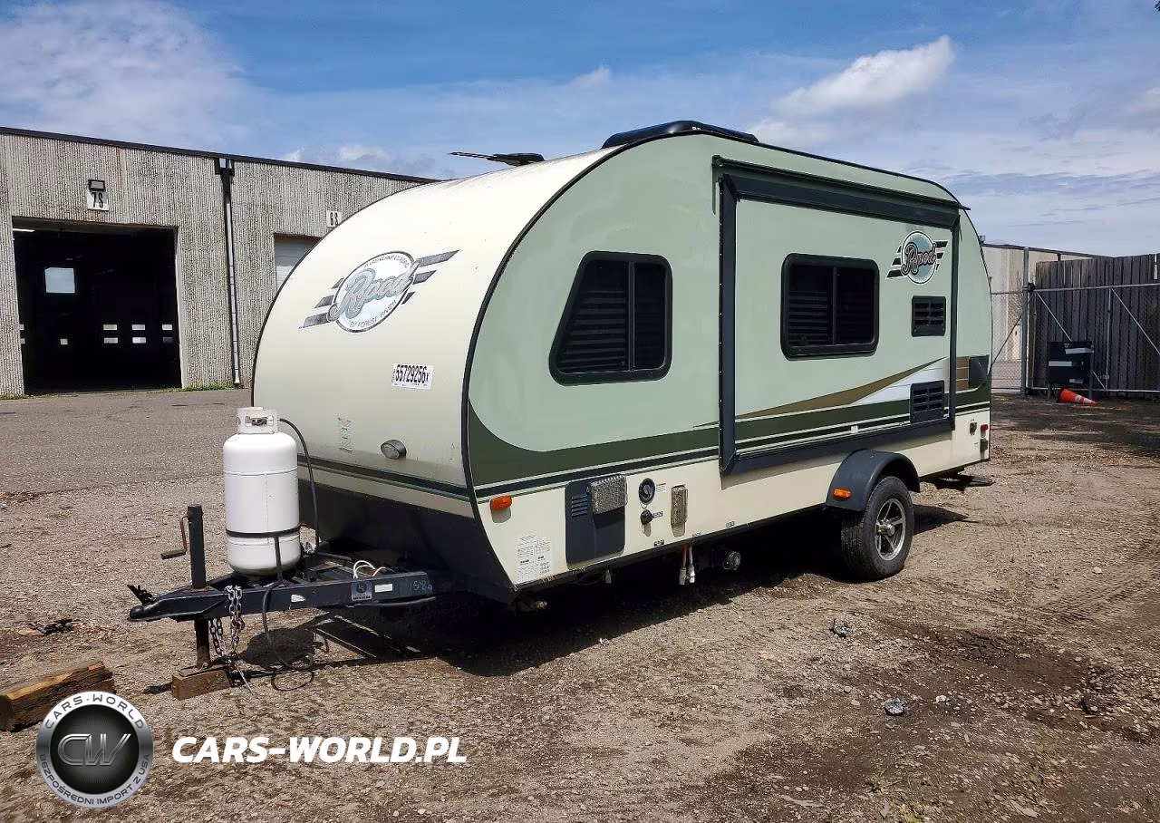 2016 Forest River 5X8 Trailer VIN:4X4TRPT19GL012781 - 2