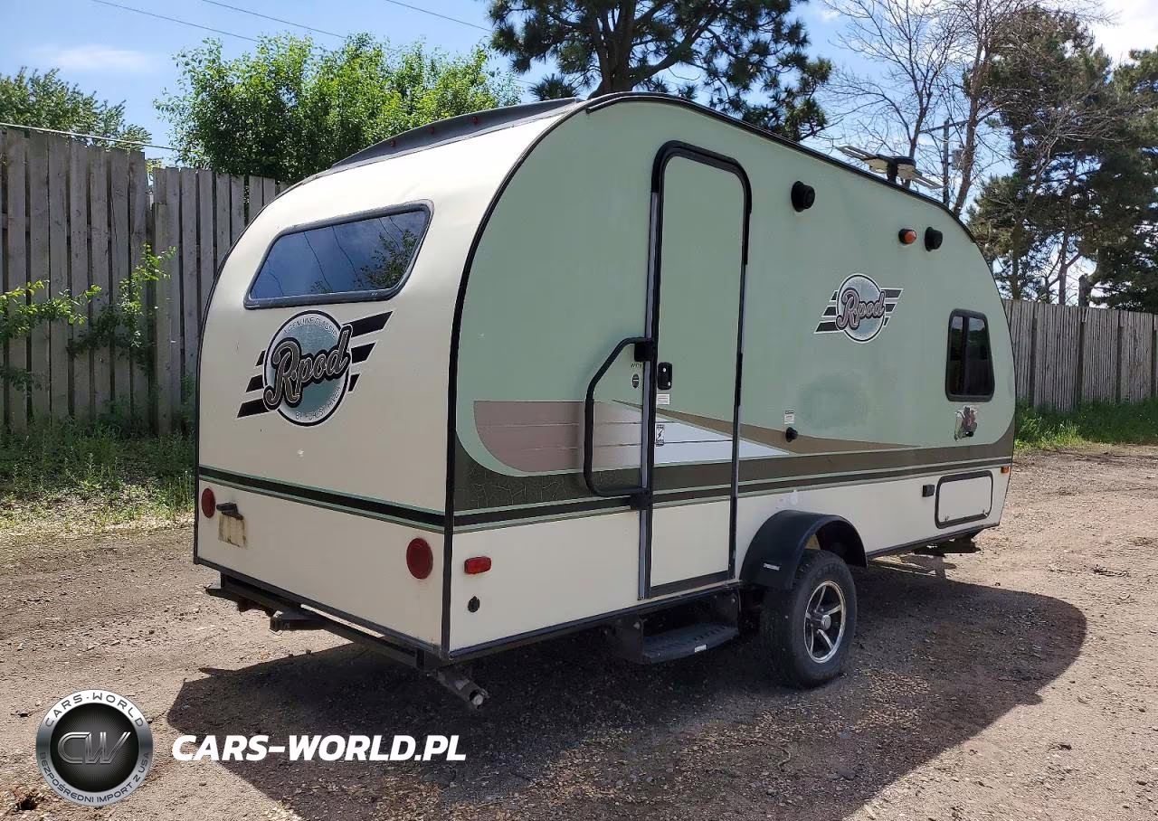 2016 Forest River 5X8 Trailer VIN:4X4TRPT19GL012781 - 4