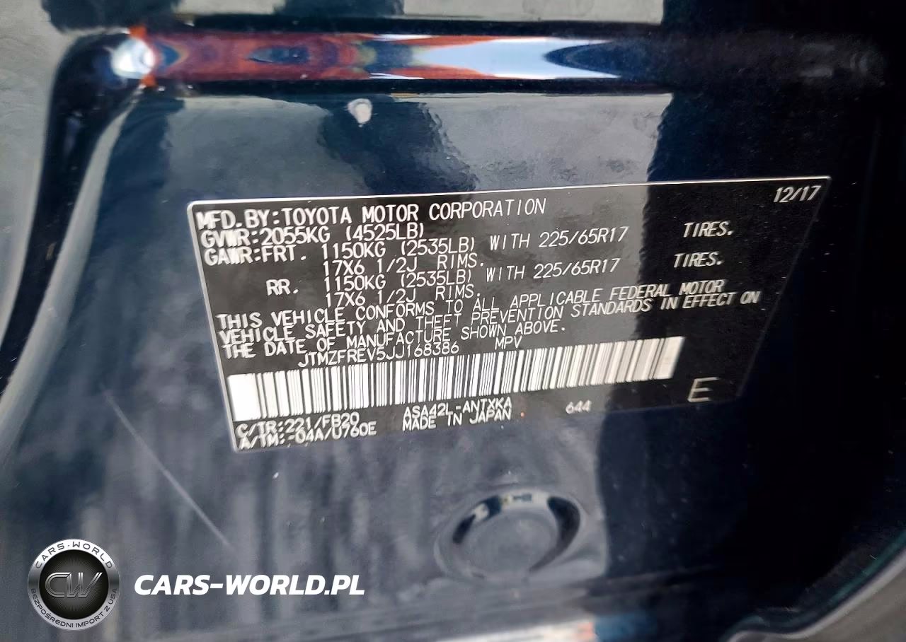 2018 Toyota Rav4 Le VIN:JTMZFREV5JJ168386 - 13
